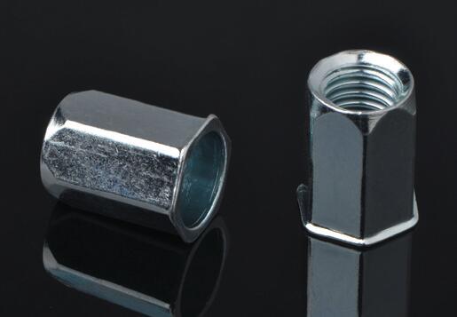 Staal Verminder de hexkop Full-hex body Rivet Noot Open Type