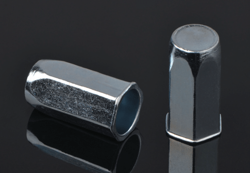 Staal Verminder de hexkop Full-hex body Rivet Noot Gesloten Eindtype