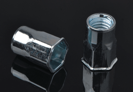 Staal Verminder de binnenste-hex-hex-hex-body Rivet Noot Open Type