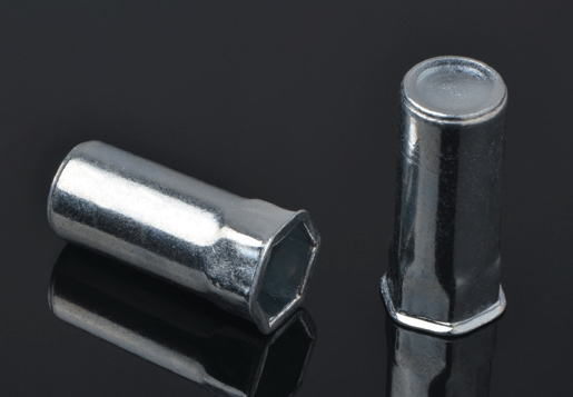 Staal Verminder de binnenste binnen-hex body Rivet Noot gesloten uiteinde type