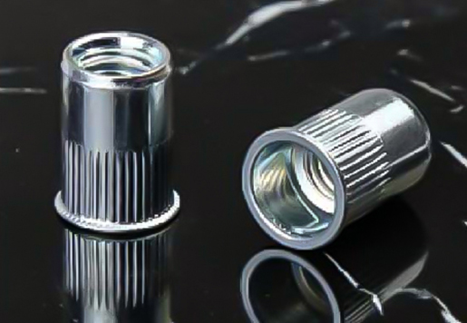 Staal VK Standaard Verminder de kop van de kop Knurled Body Rivet Noot Open Type